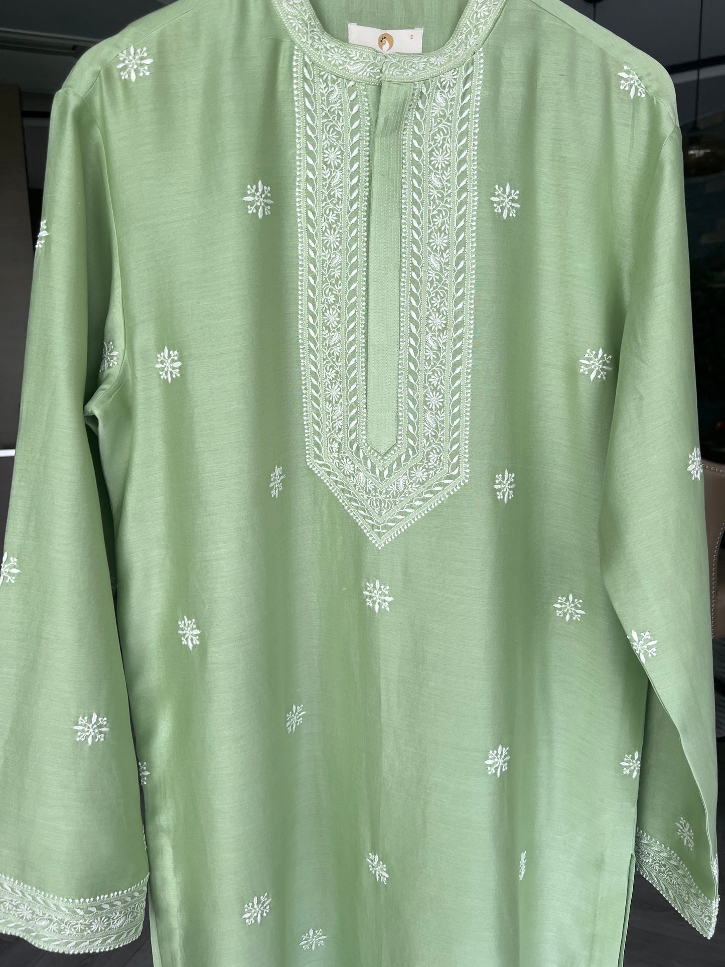 Green Gala Bootis Kurta