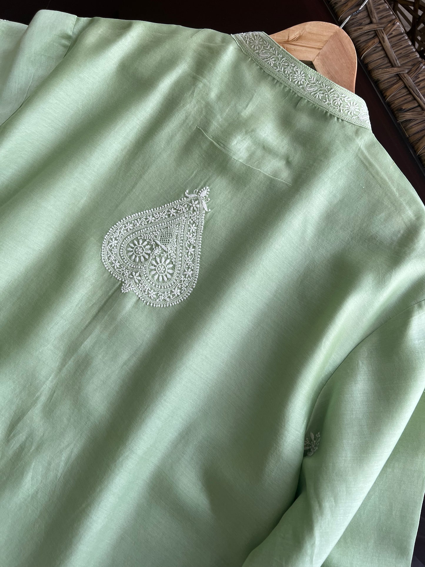Green Gala Bootis Kurta