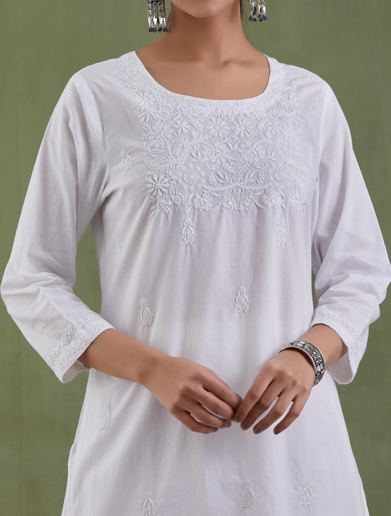 Firdous Chikankari Kurta Set