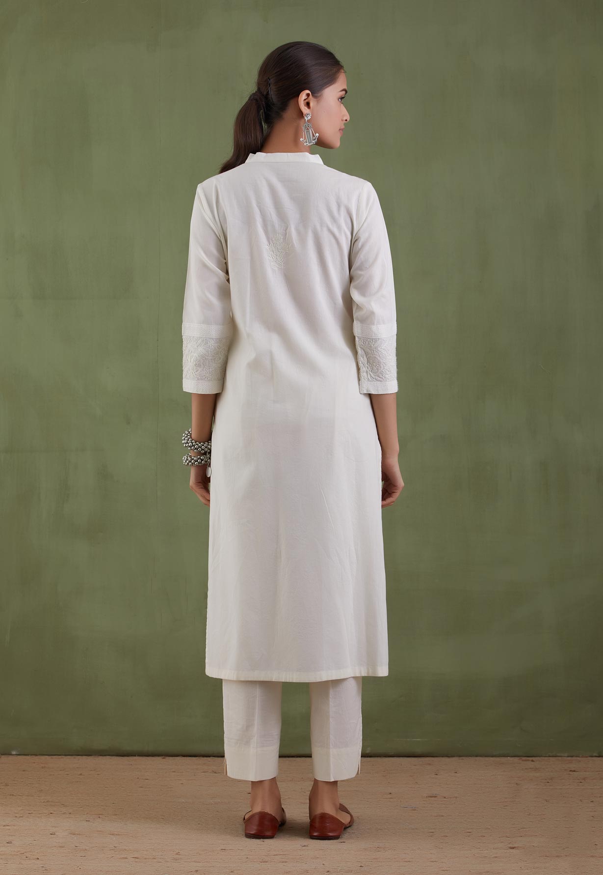 Noorani Chikankari Kurta Set