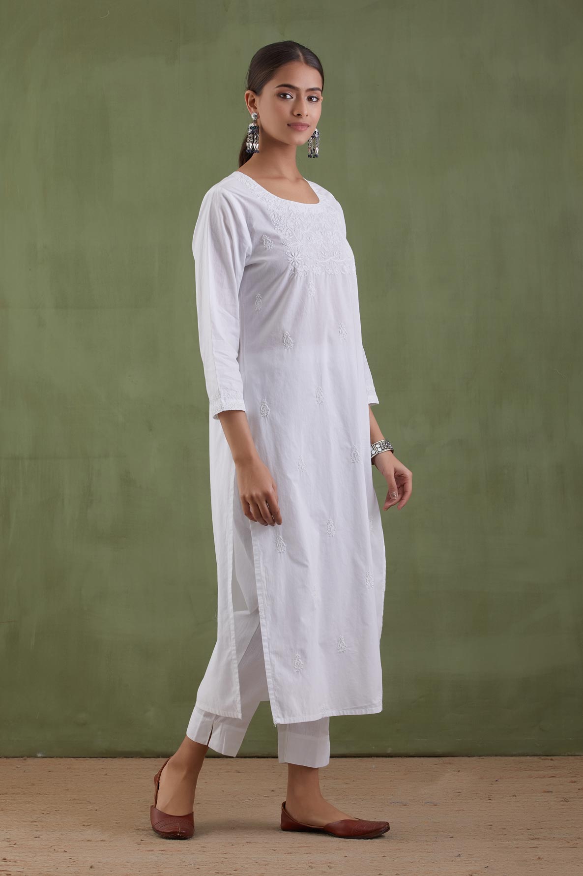 Firdous Chikankari Kurta Set