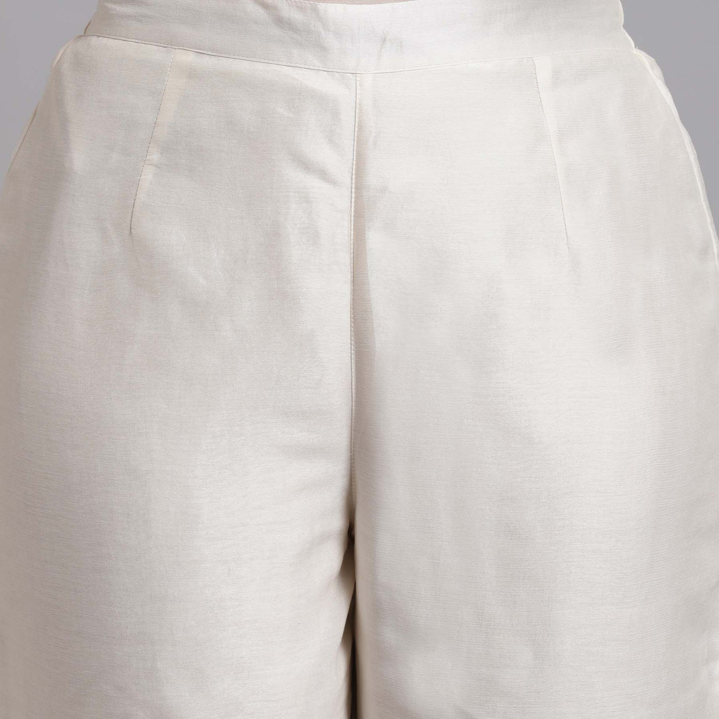 Chikankari Jaal kurta- Yellow