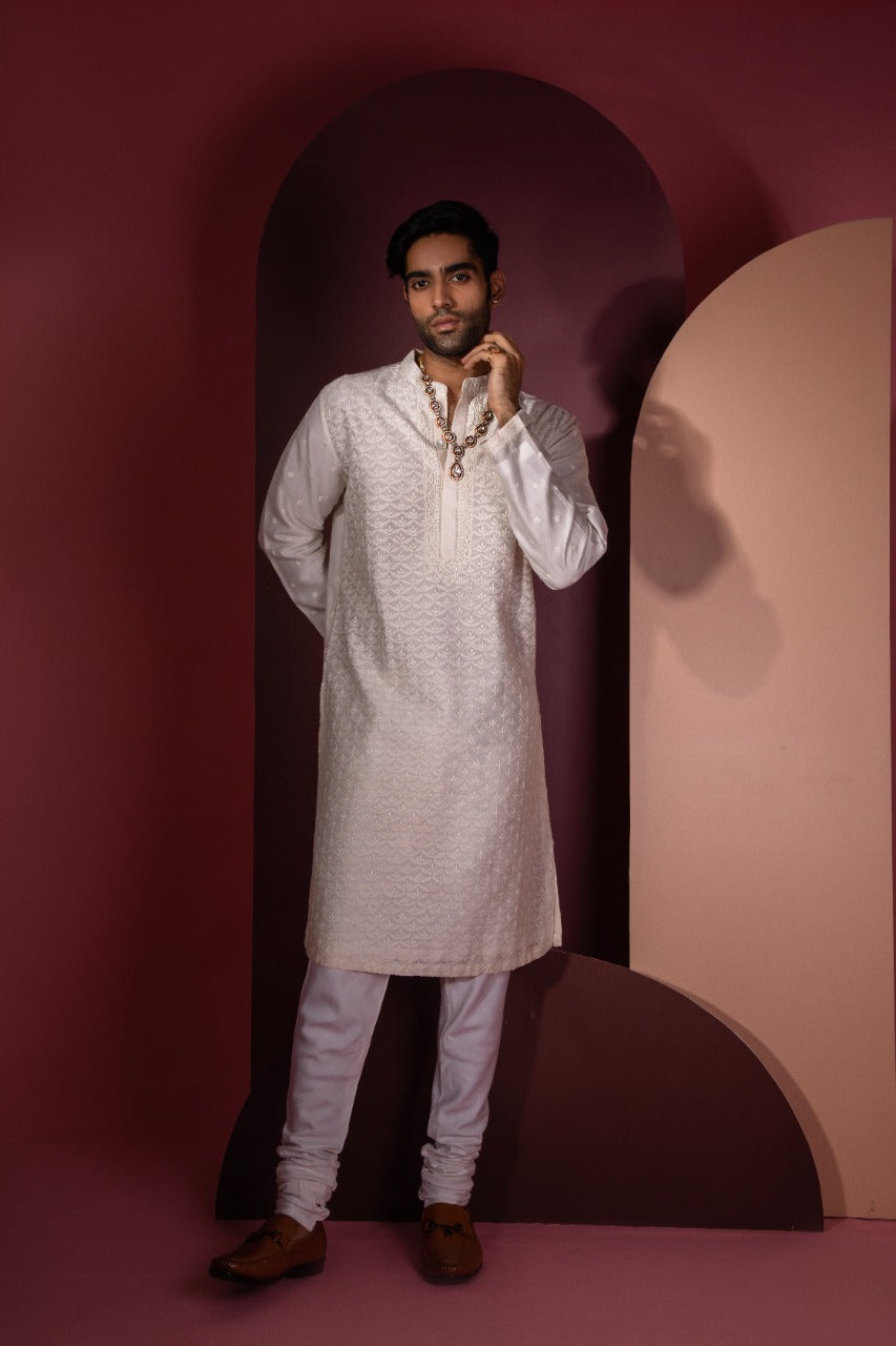 Bakhiya Patti Jaal Kurta