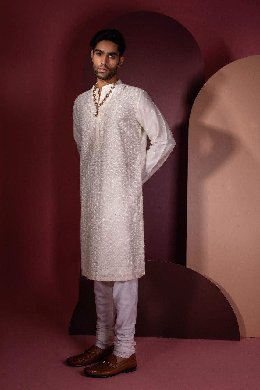 Bakhiya Patti Jaal Kurta