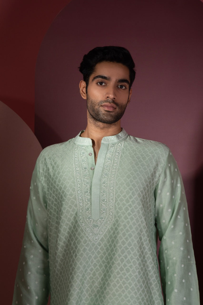 Bakhiya Jaal Kurta