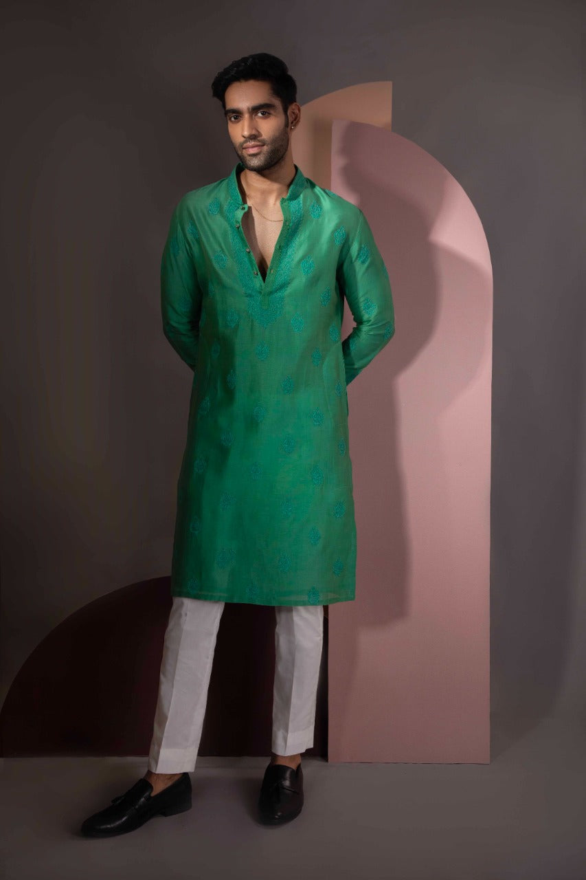 Emerald Gala Bootis Kurta
