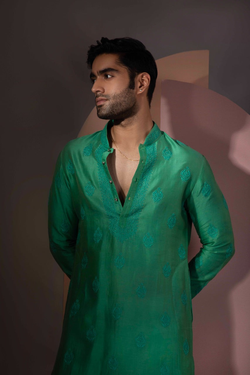 Emerald Gala Bootis Kurta