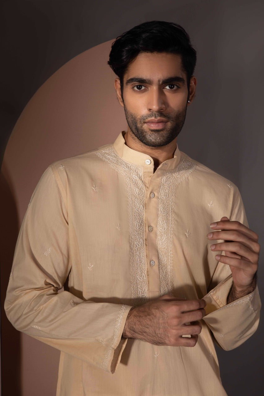 Classic Chikankari Gala and Bootis