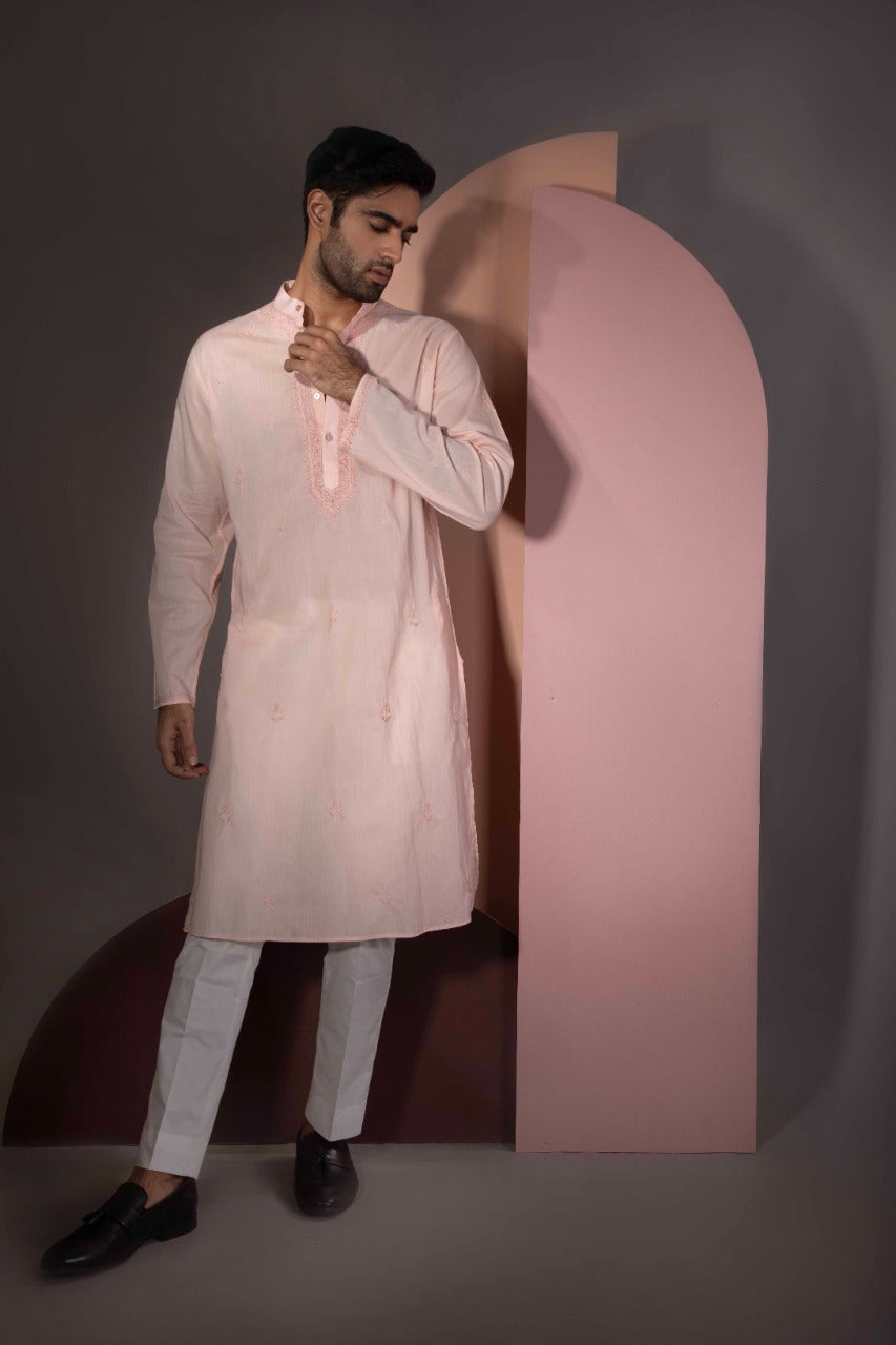 Classic Chikankari Gala and Bootis