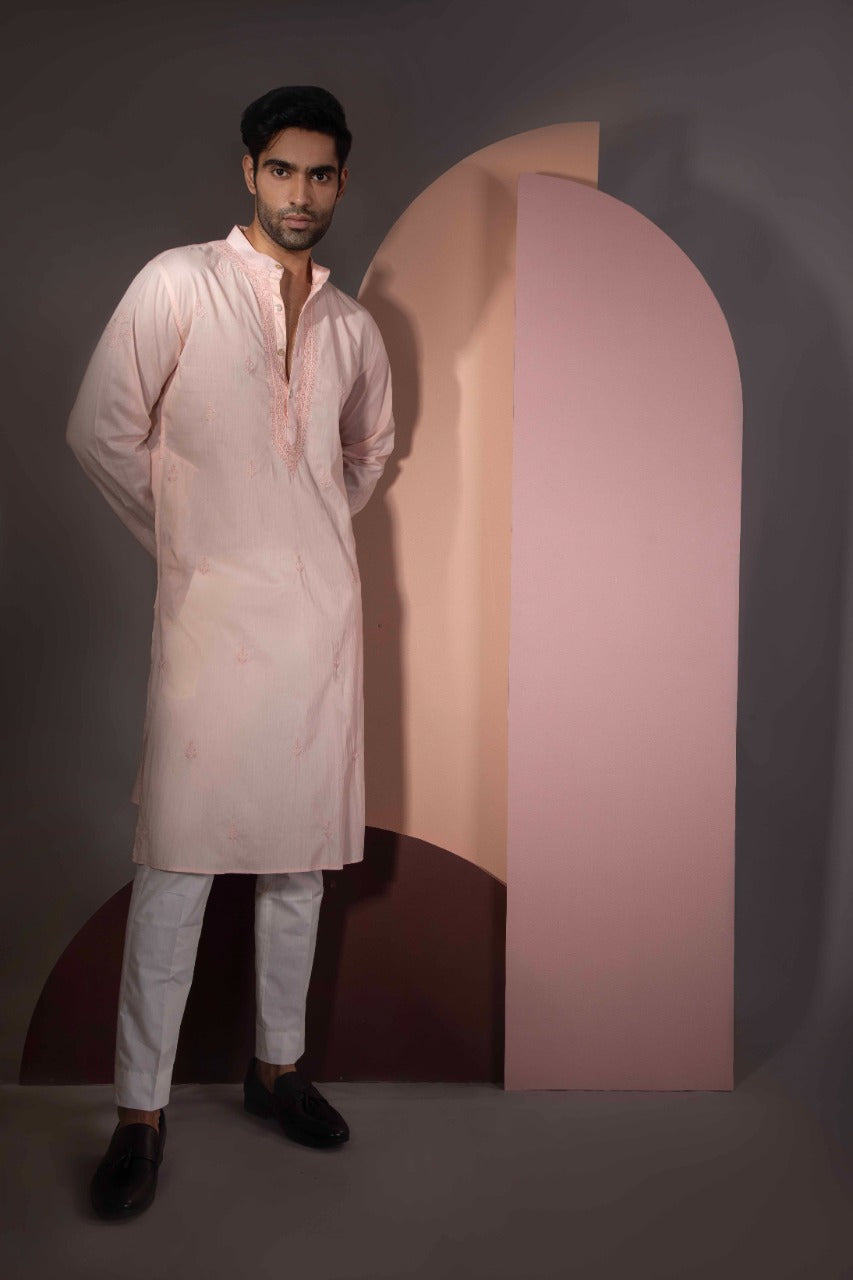 Classic Chikankari Gala and Bootis