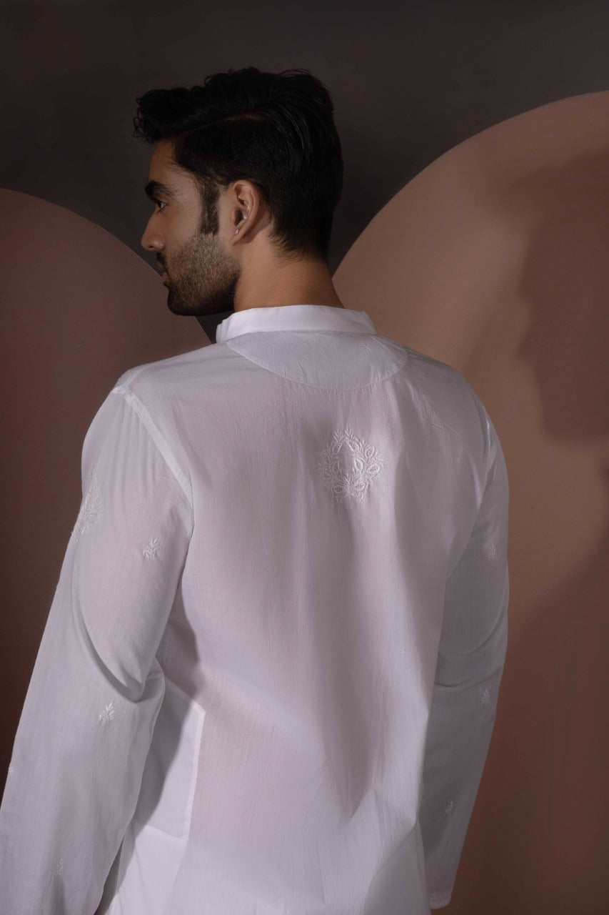 Classic Chikankari Gala and Bootis