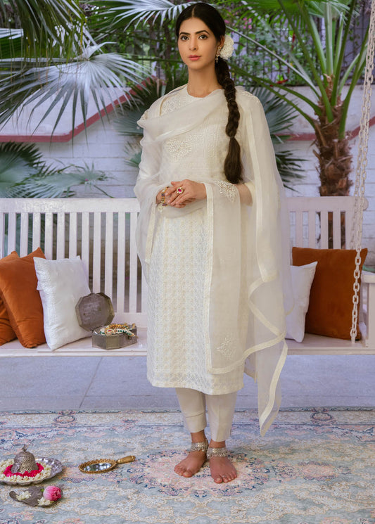 Patang Phool Bootas Dupatta