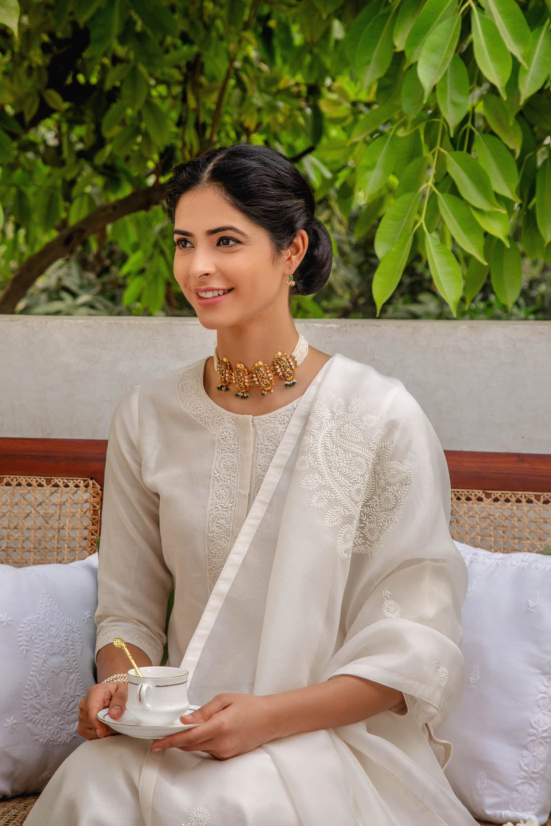 Chand Phool Gala Kurta