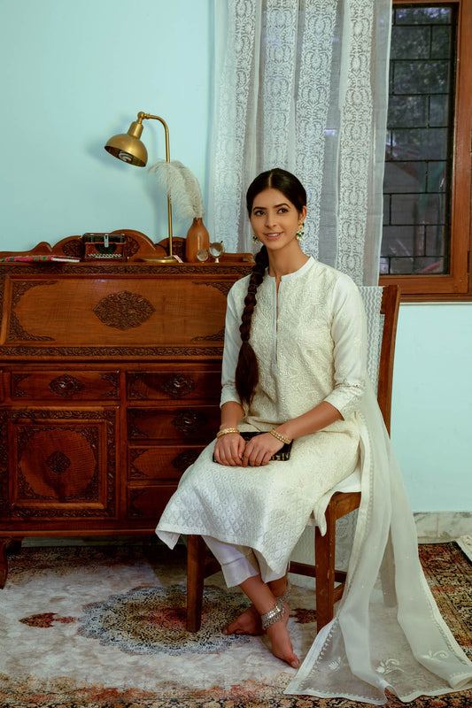 Jaali phal Jaal kurta