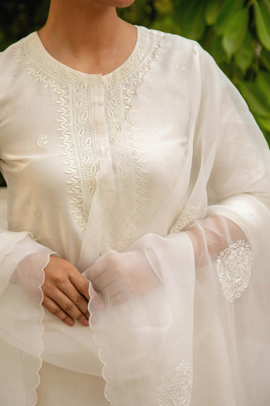 Water lily Bootas Kurta