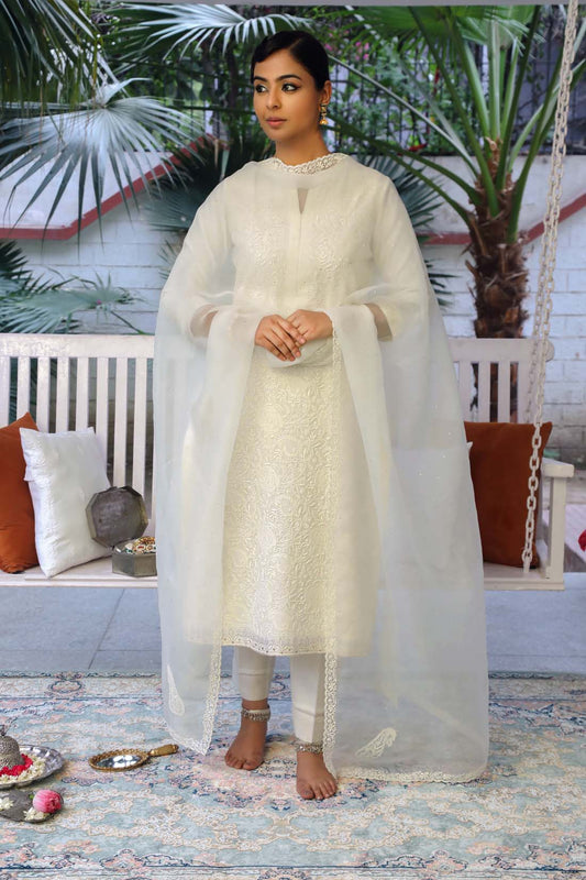 Rose and Paisley Medley Kurta