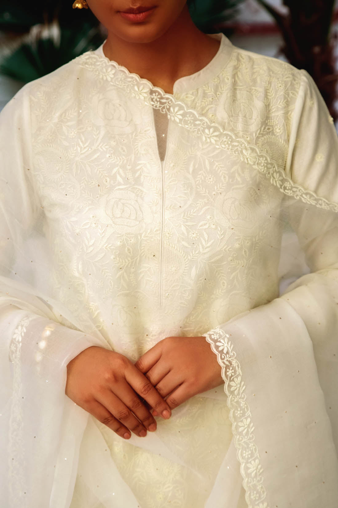 Rose and Paisley Medley Kurta