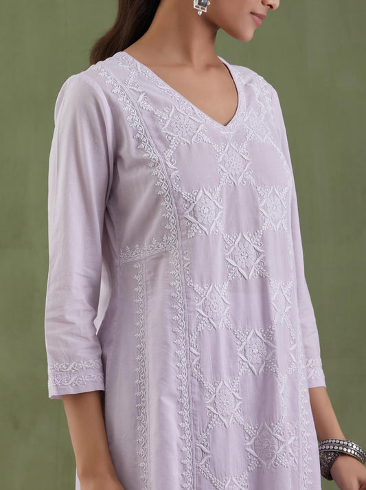 Gulbaag Chikankari Kurta Set
